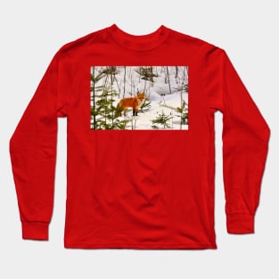 Winter Fox Long Sleeve T-Shirt